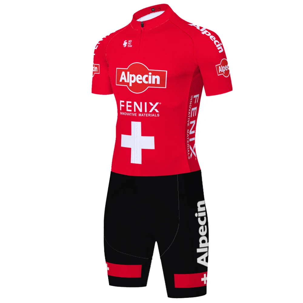 Велосипедный костюм alpecin fenix Мужской Быстросохнущий комбинезон для велоспорта