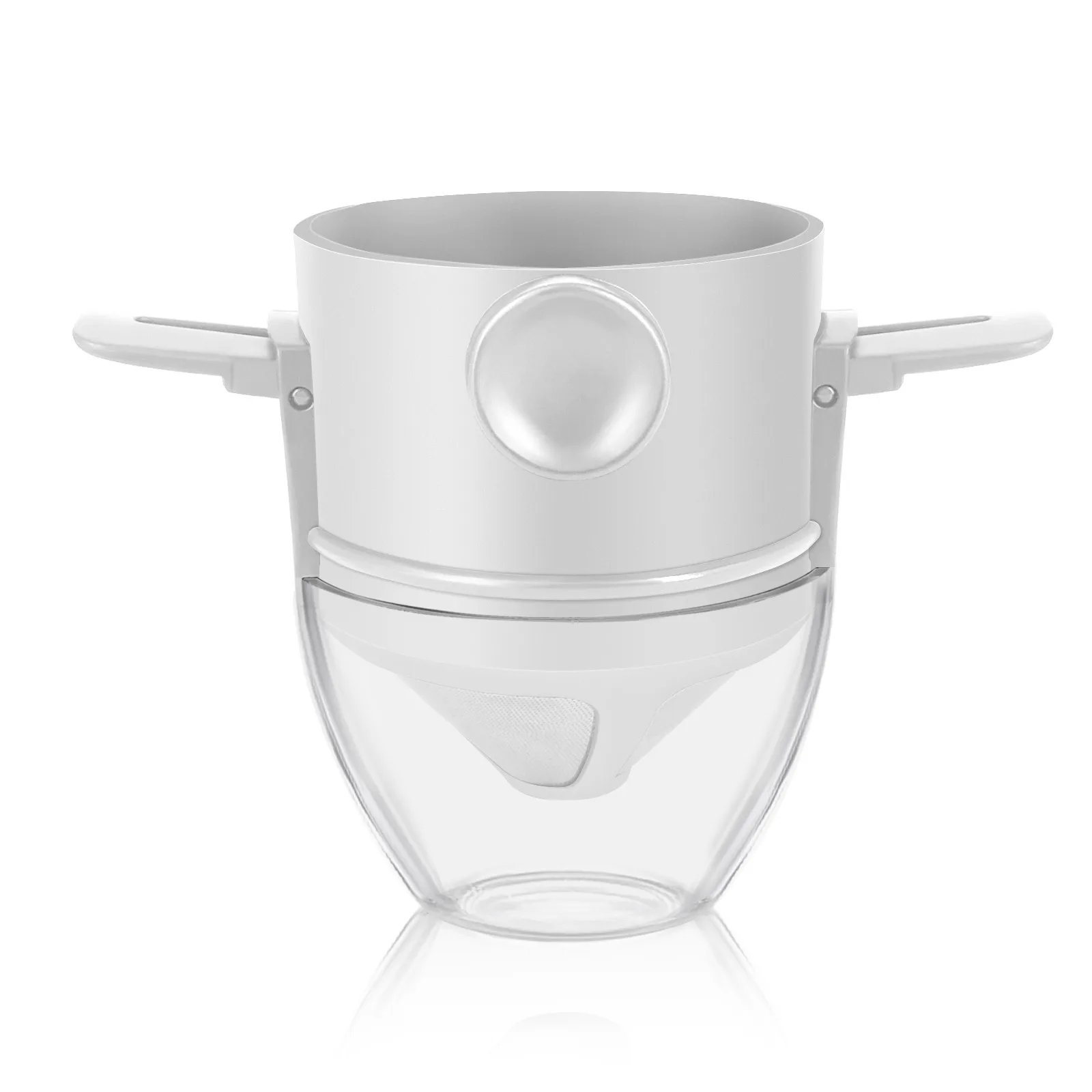 

Coffee Maker Filter Portable Stainless Steel Drip Coffee Tea Holder Reusable Funnel Baskets Infuser Stand Dripper Espresso