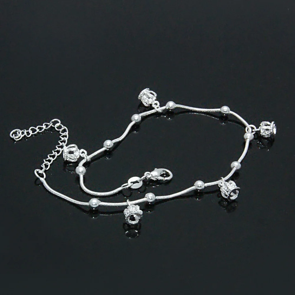 Изысканные ювелирные изделия стерлингового серебра 925 Корона по низкой цене для