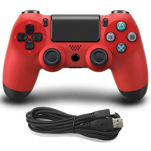 Беспроводной и проводной джойстик для PS4 PS3 контроллер PlayStation 4 Bluetooth USB геймпад