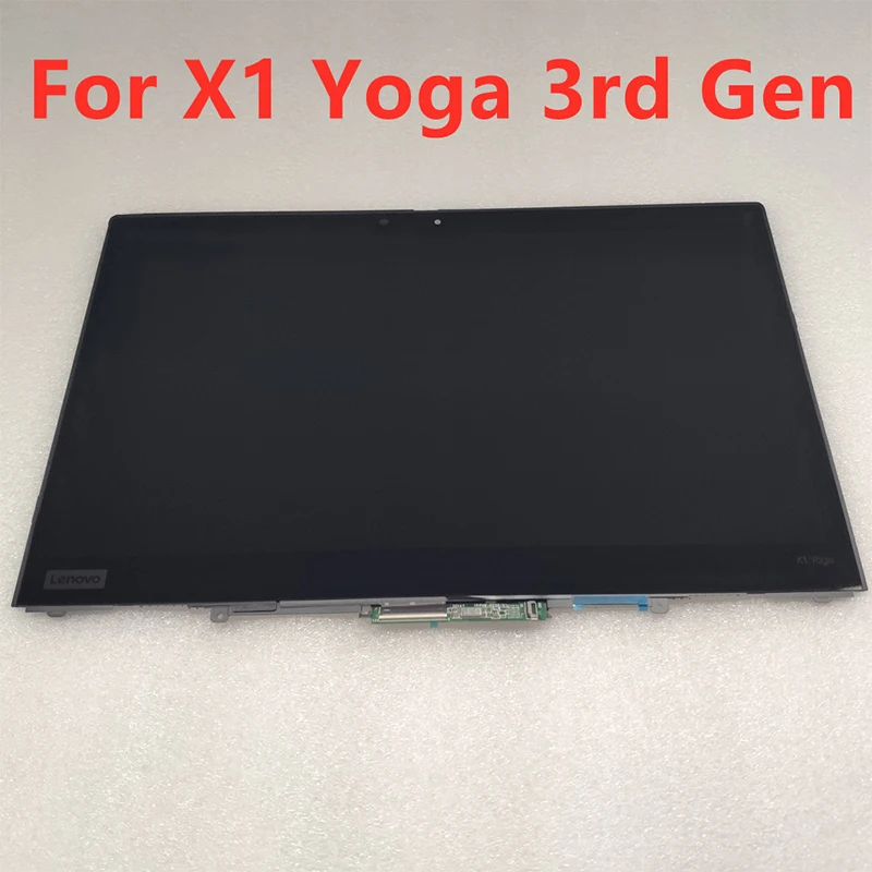 

Новый B140HAN03.6 сменный экран для Lenovo Thinkpad X1 Yoga 3rd Gen FHD сенсорный экран в сборе 1920*1080 с рамкой