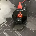 Цифровой вольтметр с ЖК-панелью, измеритель напряжения с сенсорным выключателем, для автомобилей и мотоциклов, 5-48 В постоянного тока, 40GF