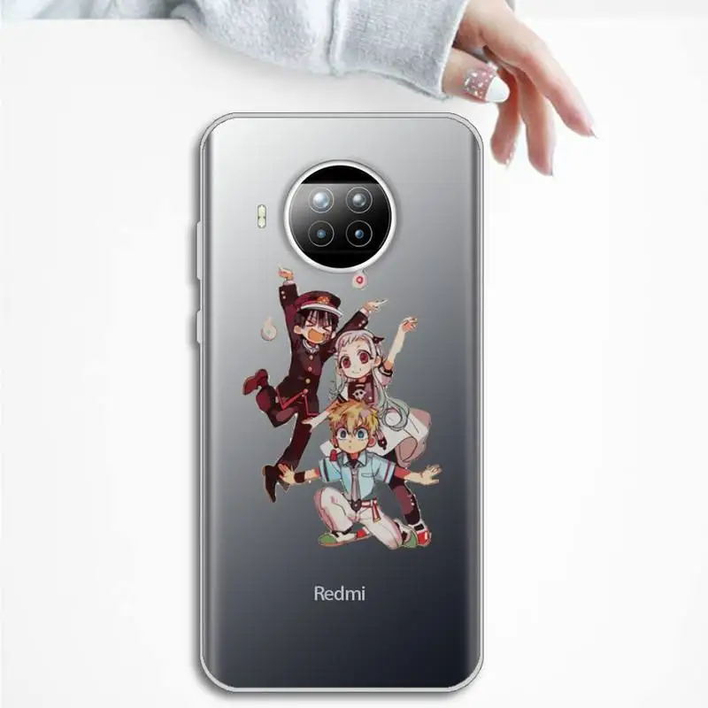 

Jibaku Shounen Hanako kun Phone Case Transparent for Xiaomi mi Redmi note 10 t 8 9 pro lite 11 Samsung S 8 9 10 20 plus ultra