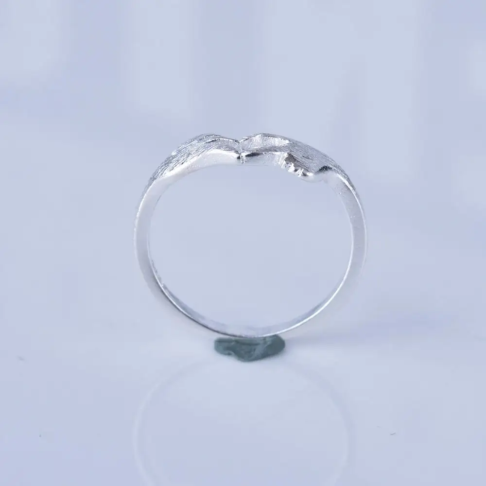 Креативные простые кольца для свадьбы помолвки влюбленных невесты с сердцем