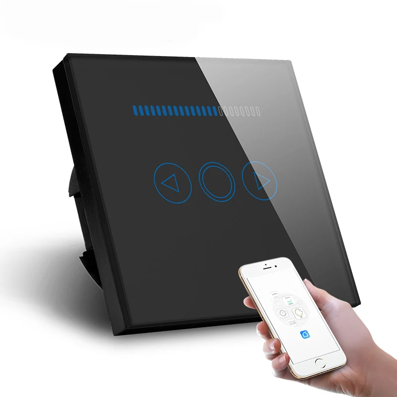 ASEER, Tuya Smart Life APP control Wi-Fi затемнитель Swith 220 В стандарт ЕС 1 банд смарт-переключатель, совместимый Alexa Google Assistant