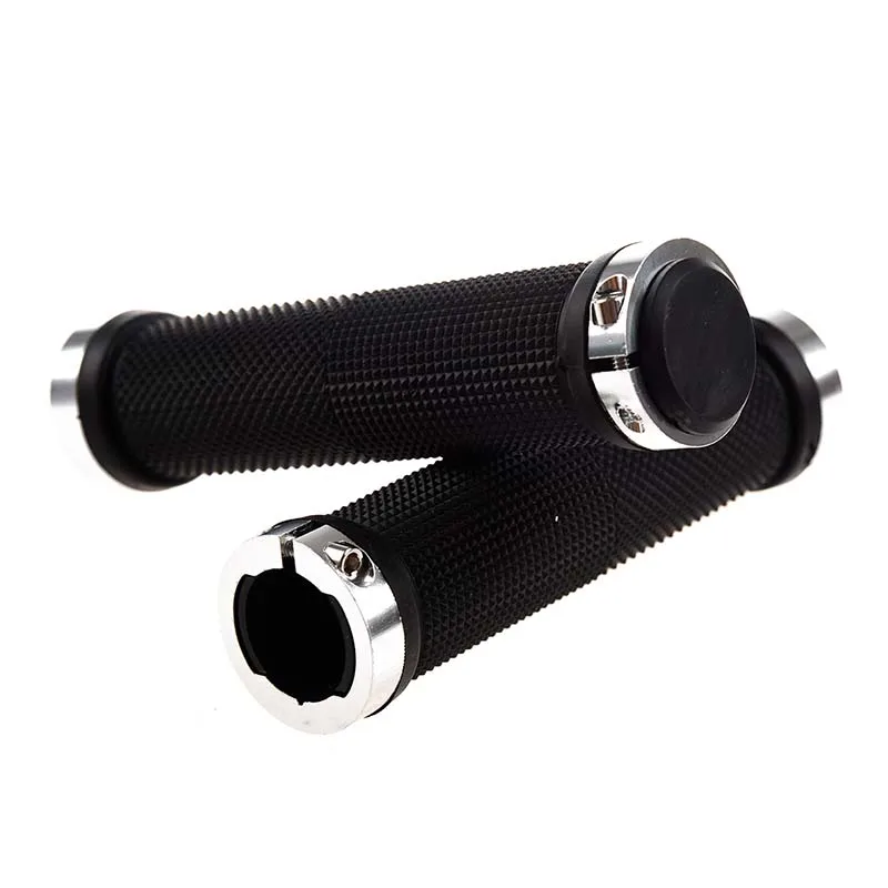 Пара горный велосипед MTB BMX двойной замок руль ручки серебро | Спорт и развлечения