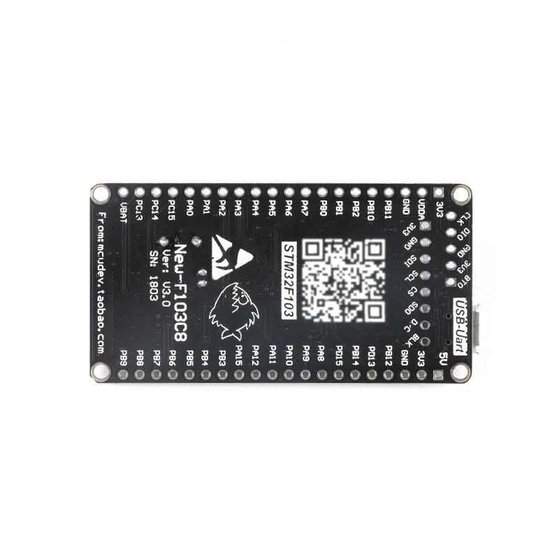 Мини-USB макетная плата STM32F103C6T6 модуль системы STM32 микроконтроллер MCU основная |