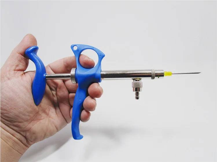 Непрерывный шприц для разведения животных и птицы из нержавеющей стали |