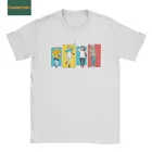 Новая мужская футболка jujewellsu Kaisen Gojo Satoru, из чистого хлопка, футболка с круглым вырезом, топы с короткими рукавами для аниме-игры, размера плюс