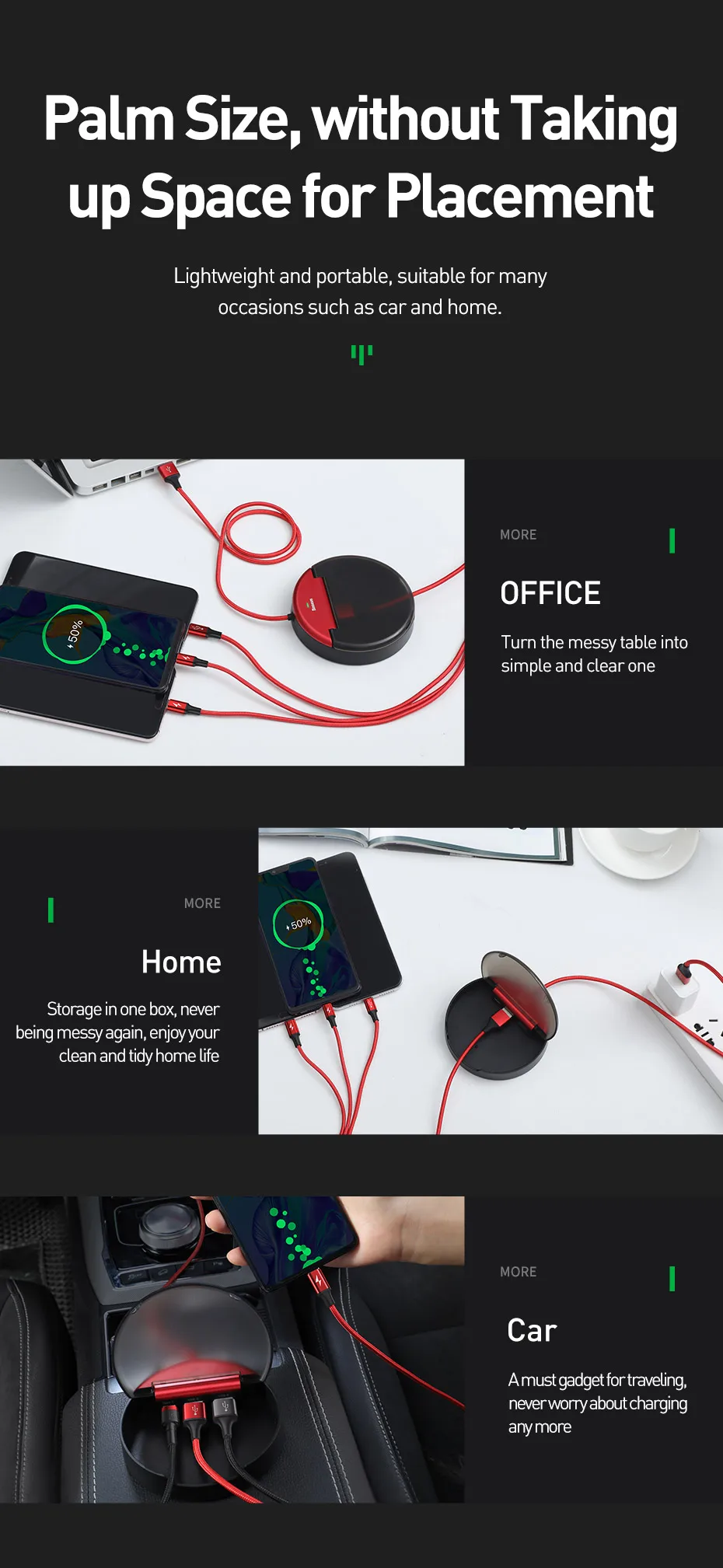 Baseus 3 в 1 USB кабель для iPhone 11 XR XS Max usb type C кабель для samsung Xiaomi Micro USB кабель с кабелем Органайзер чехол