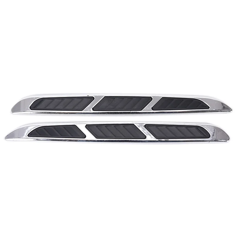 3d наклейка на вентиляционное отверстие крыло хромированный сплав металлическая