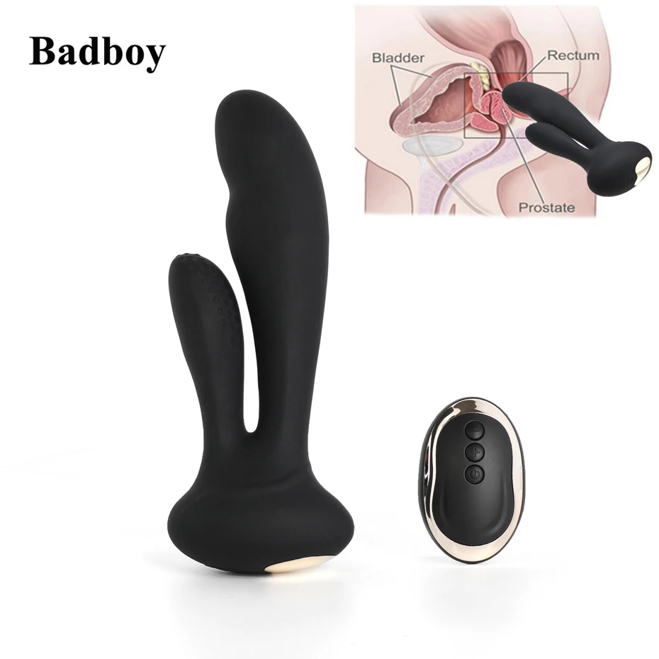 Большой Мощный G Spot Массажер для мастурбации Anal Вибратор взрослых 10 Speed беспроводной пульт дистанционного