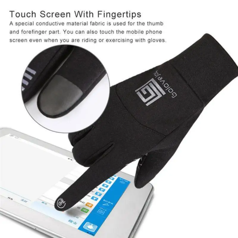 Новинка 2019 мотоциклетные перчатки водонепроницаемые термоварежки для