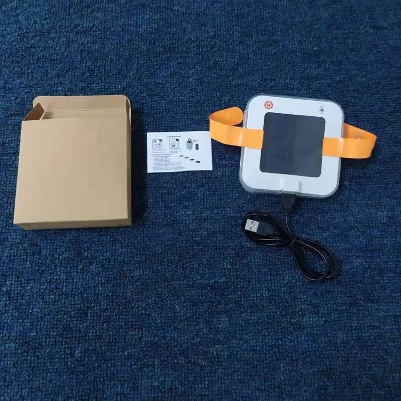 

Christmas Solar Inflatable Portable Light Rechargeable Hanging Night Lights Waterproof and Foldable Airbag Light Emergency Light