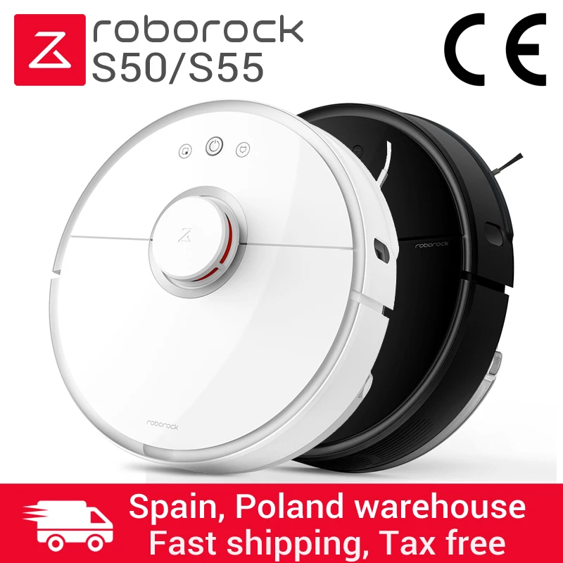 Xiaomi робот пылесос roborock s50 для дома интеллектуальный планируемый маршрут APP контроль автоматического подметания и измельчения