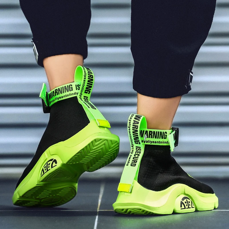 Мужские носки с высоким берцем дышащая Спортивная обувь для мужчин мужские