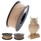 PLA-нить 1,75 мм, дерево, Pla-нить для 3D-принтера, нетоксичный 500250 г, сублимационный деревянные принадлежности-эффект, материалы для 3D-печати