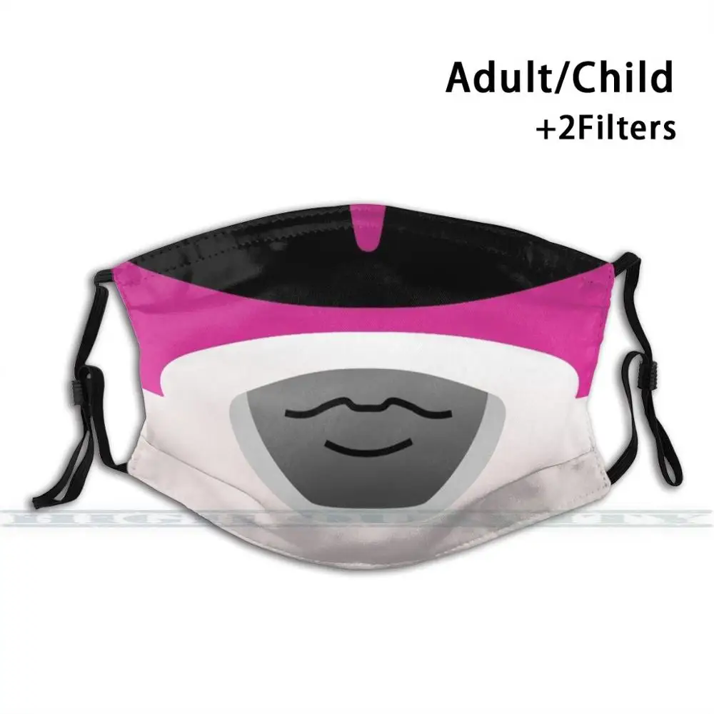 

Hero Helmet Pink Mask Fashion Print Reusable Funny Pm2.5 Filter Mouth Face Mask Face Mask Facemask Nhs Stay Home