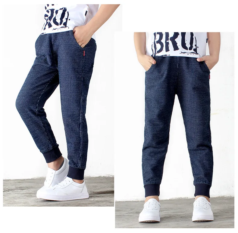 

Boys' Pants Spring And Autumn Boys' Trousers Knitting Casual Pants