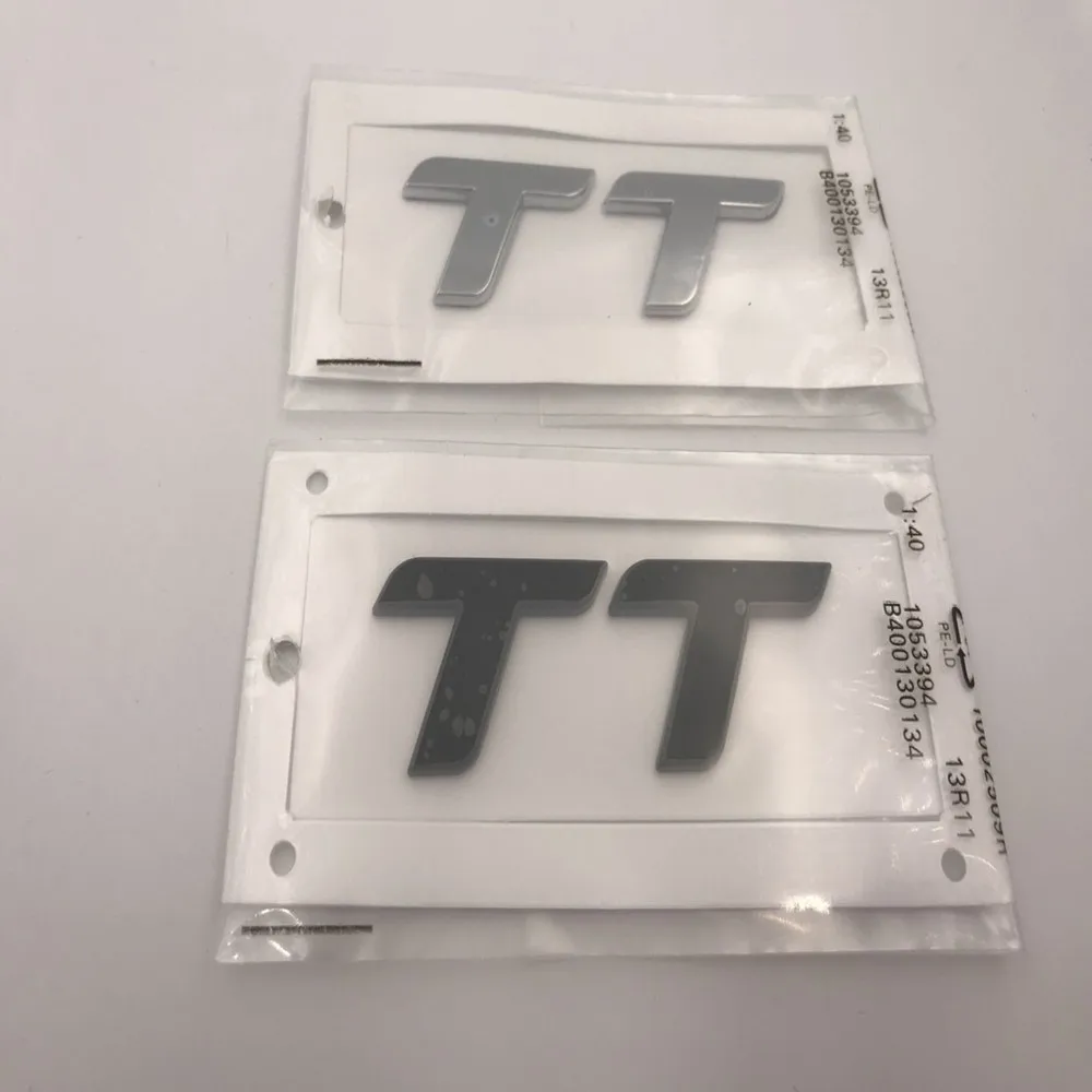 

ABS TT эмблемы автомобиля задняя наклейка автомобиля внешняя декоративная наклейка для TT