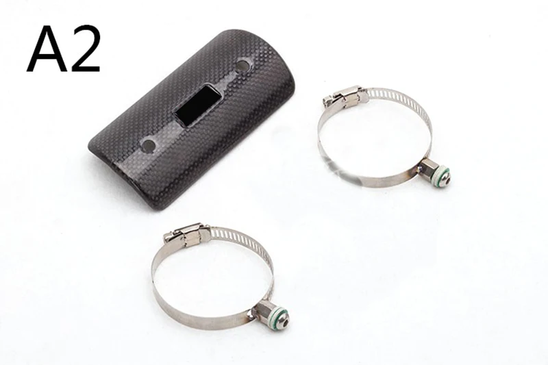 TKOSM крышка выхлопного глушителя мотоцикла углеродное волокно цветная защита