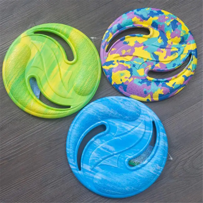 

1pc Color Flexible EVA Plate Flying Discs Can Choose Soft New Spin Training Disk In Catching Game Folding Boomerang