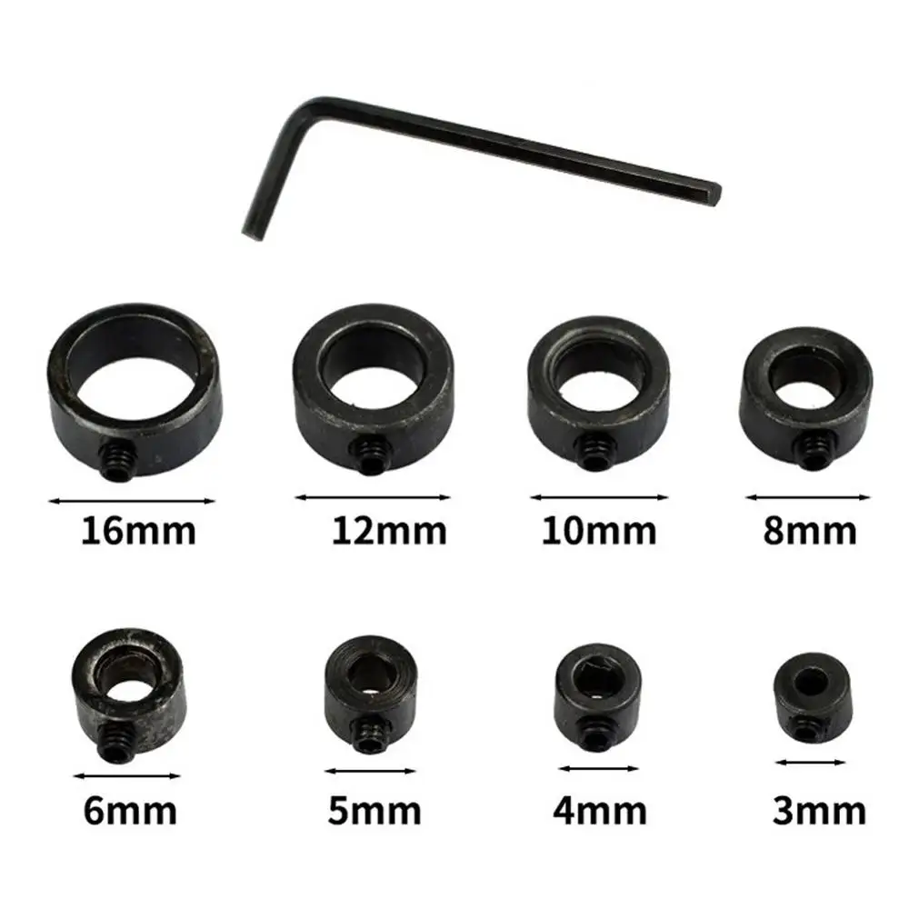 8 шт. метрическое сверло стопорный вал глубины вала для деревообработки