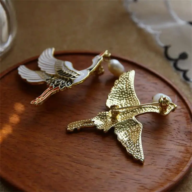 Женская Брошь с искусственным жемчугом в стиле ретро | Украшения и аксессуары