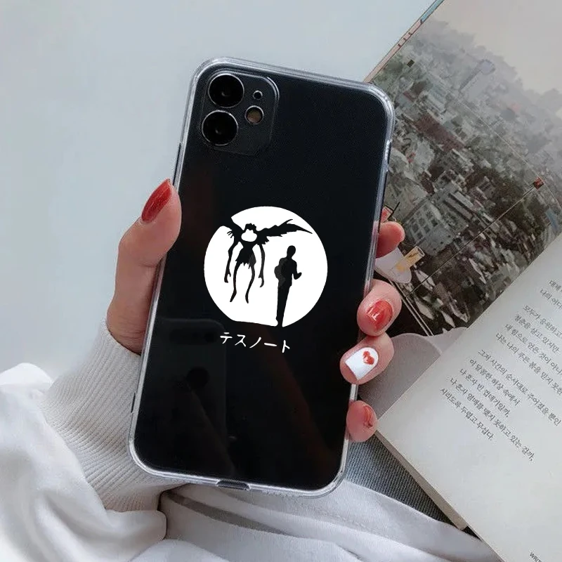 Мягкий прозрачный чехол для телефона Iphone 11 12 13 Pro Max XS MAX 8 7 6 6S Plus X SE20 XR Рем и Миса с