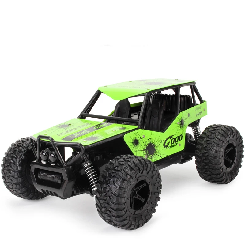 3613 green Foam Box Радиоуправляемая машина 1:16, внедорожник, рок Ровер, двойные высокоскоростные двигатели, большая нога, багги, автомобили, дистанционное управление, Радиоуправление, led, внедорожные автомобильные игрушки - Цвет: 3613 green Foam Box