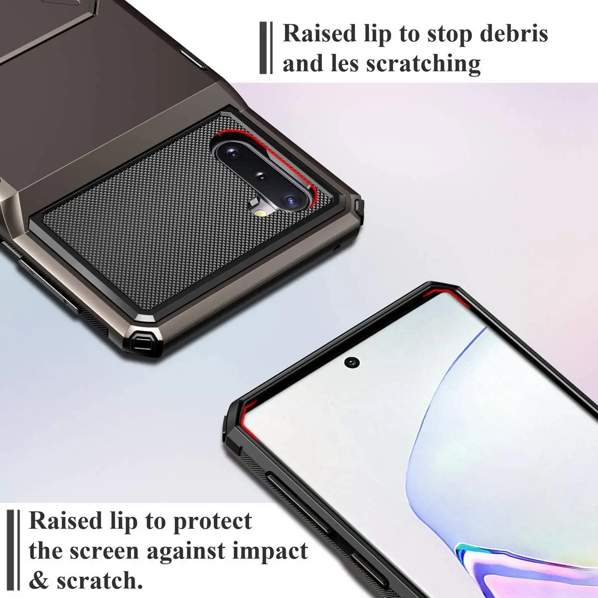 Armor Slide Wallet Card Slots Holder Case For Samsung Galaxy S21 S20 Ultra S20 FE Note 20 Ultra 9 10Pro S8S9 S10 Plus S10E Cover