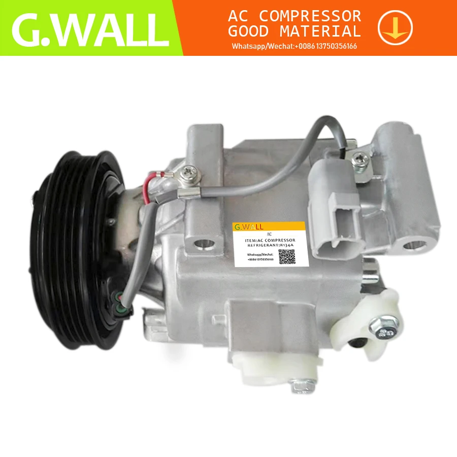 SCSA06C AUTO AC Compressor 88310-52351 88320-52400 For Toyota Echo 447260-7841 | Автомобили и мотоциклы