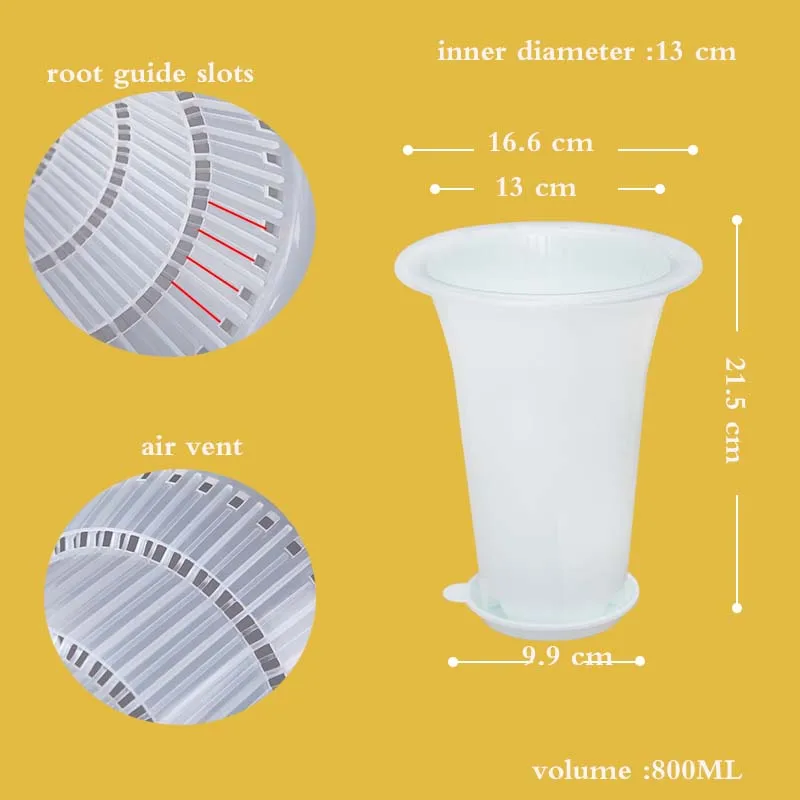 

Пластиковые горшки для орхидей MESHPOT