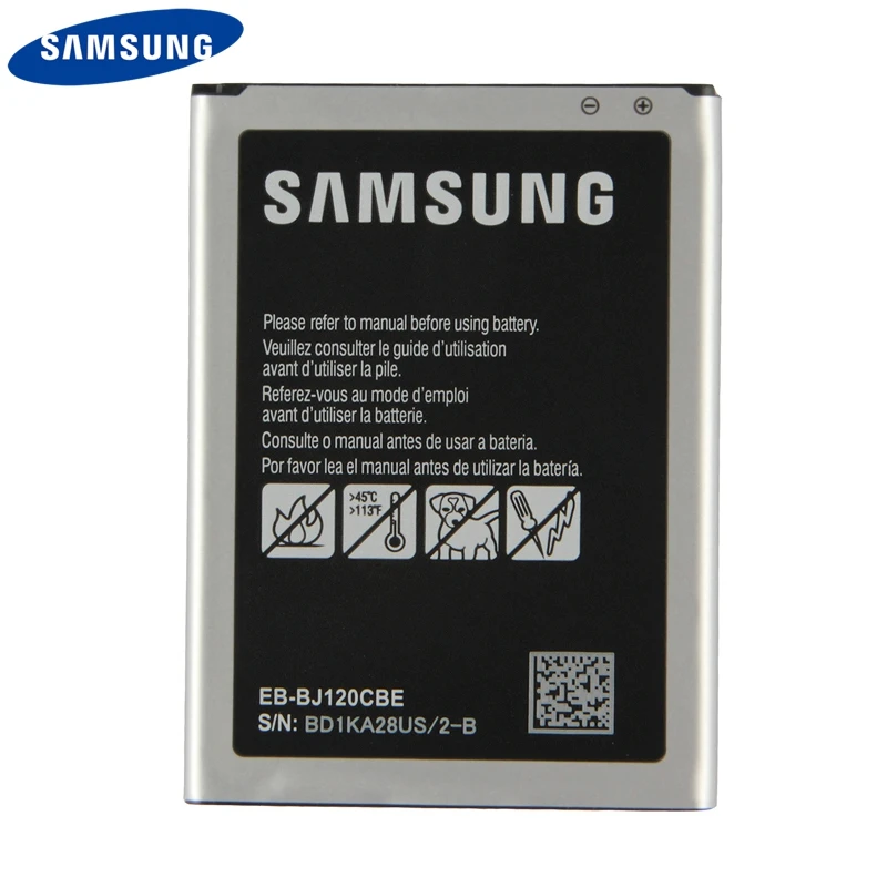 Аккумулятор для телефона EB-BJ120CBE для samsung Galaxy Express 3 Edition J1 J120A J120 J120F J120ds EB-BJ120BBE/CBU 2050 мАч