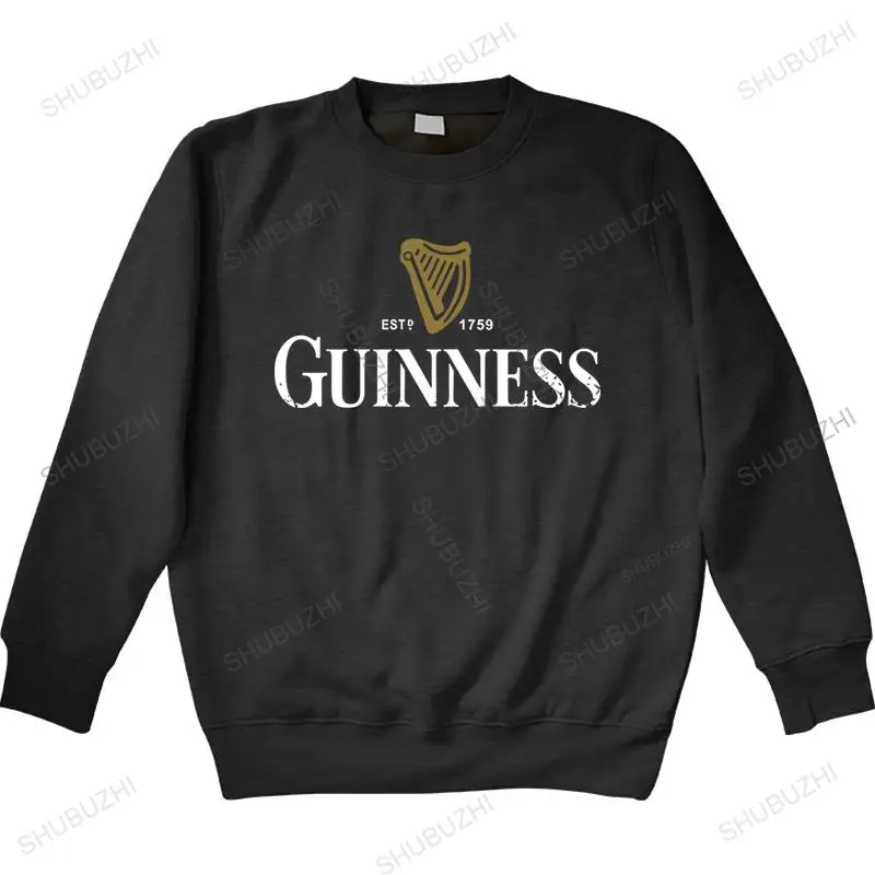 

male brand hoodie autumn clothing sweatshirt Guinness Beer Alcohol Drink homme cotton shubuzhi hoody fashion warm long sleeve