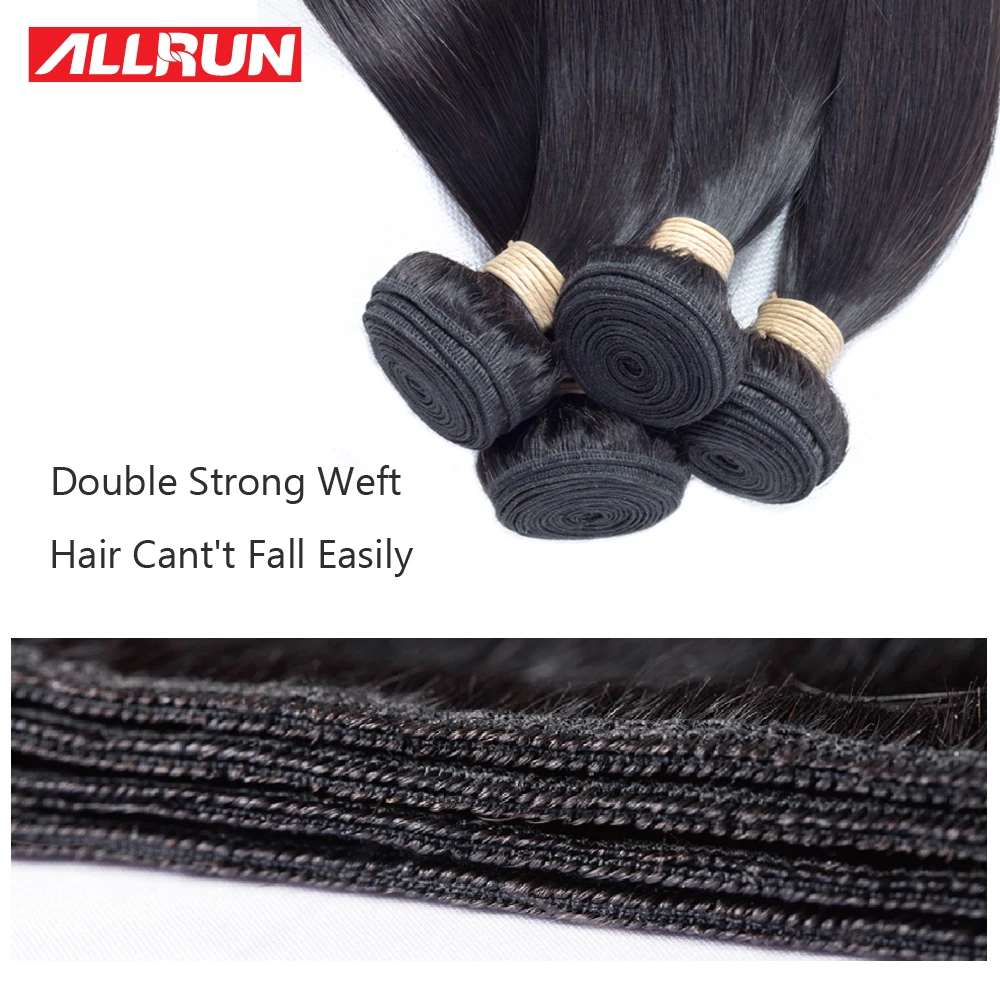 

Brazilian Straight Hair Bundles With Closure 4x1Lace Closure 100% Human Hair Extension Weave Bundles With Lace Closure Non-remy