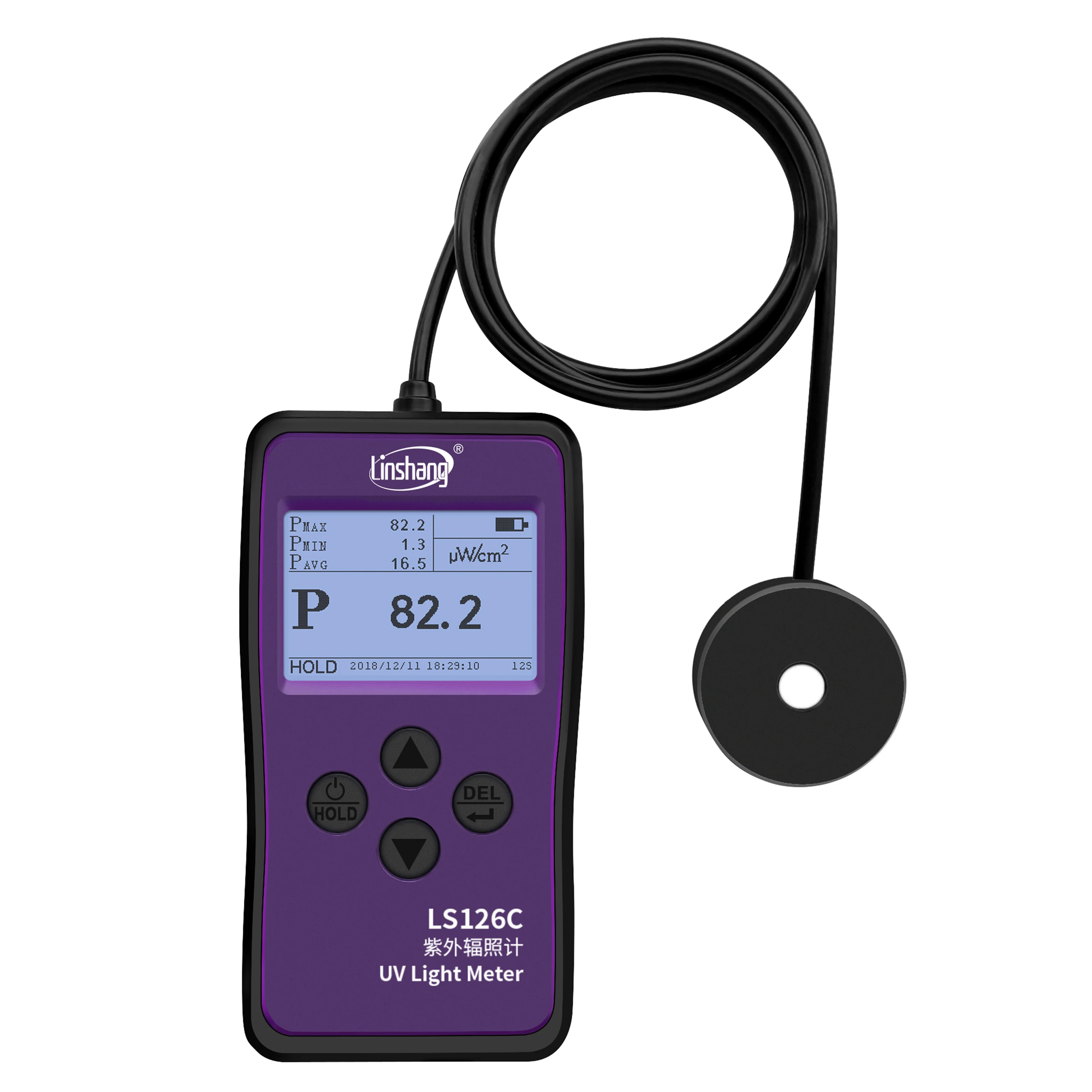 

Hot Sale LS126C UV Light Meter UVC Ultraviolet Intensity UV Intensity Meters LUX Meter Radiometers 254nm Wavelength Tester