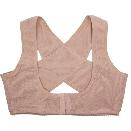 Beige 1 шт., Женский Корректор осанки для груди, поддерживающий пояс, формирователь тела, корсет на плечо, бандаж для здоровья, Прямая поставка, S/M/L/XL/XXL - Цвет: Beige