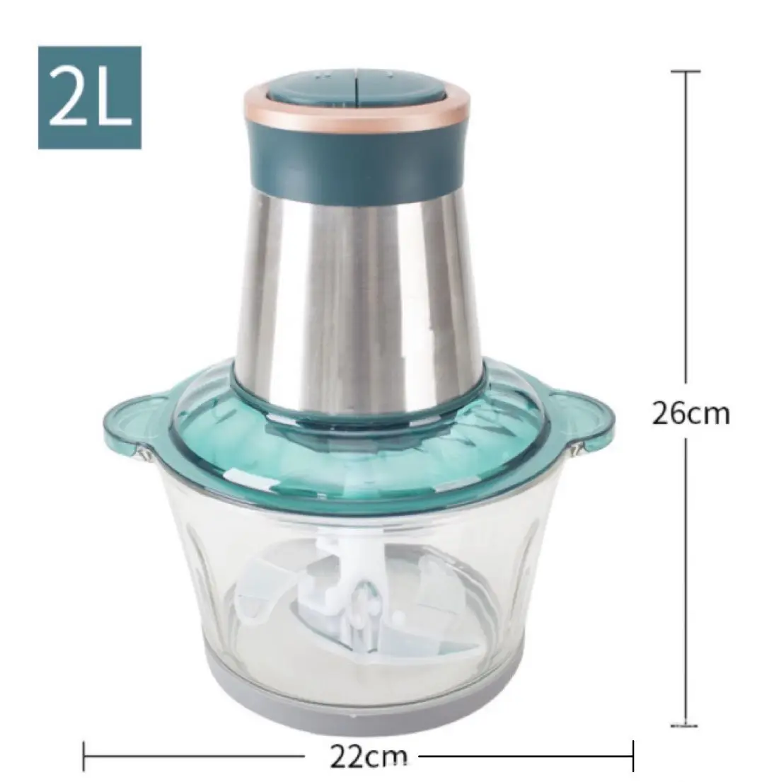 

Glass meat grinder, household electric cooking machine, , meat grinder, garlic, vegetable grinder multi funcional meat grinder