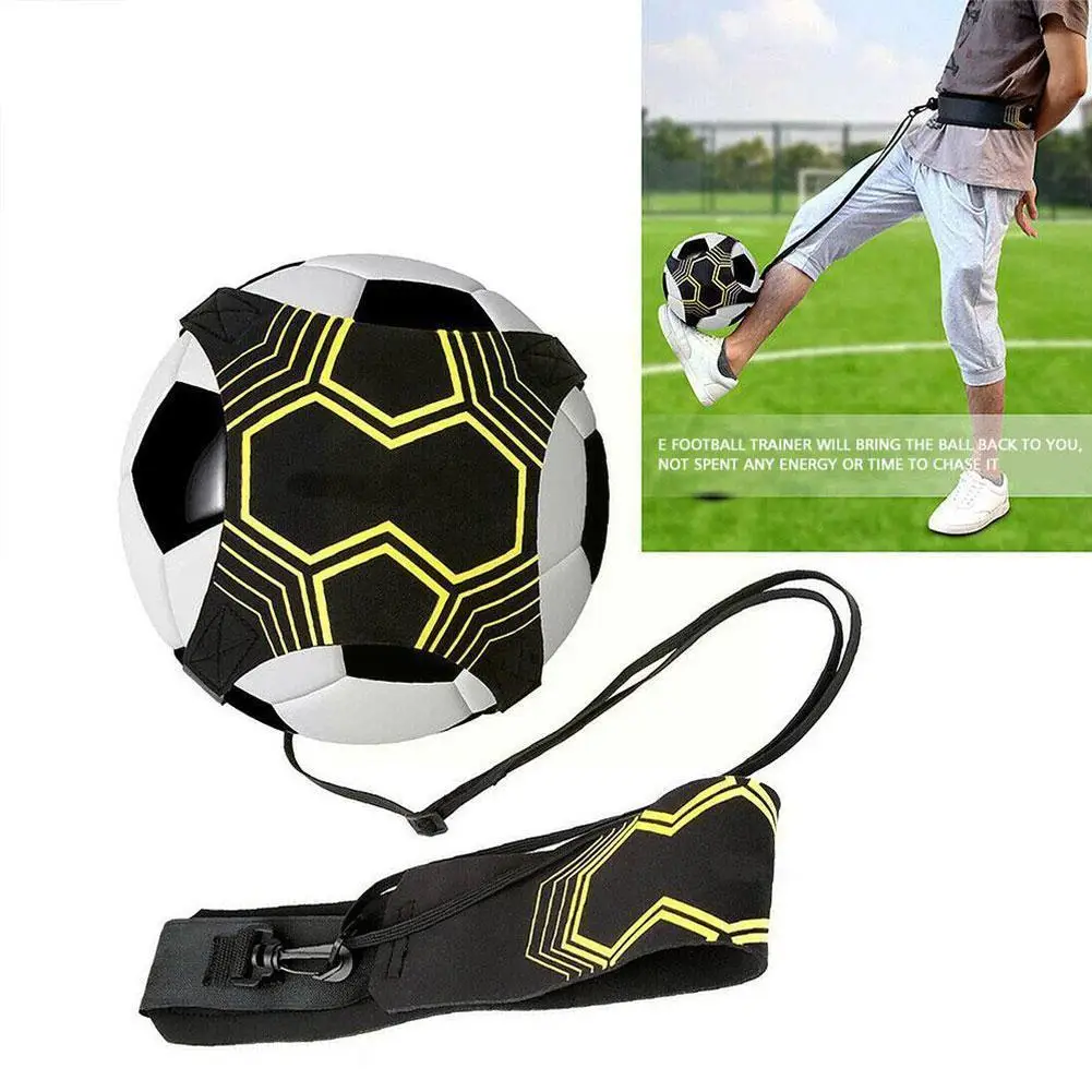 

Football Kicking Trainer Adjustable Adult And Children Practice Training Training Ball Football Belt Single Belt Dribbling H3r4