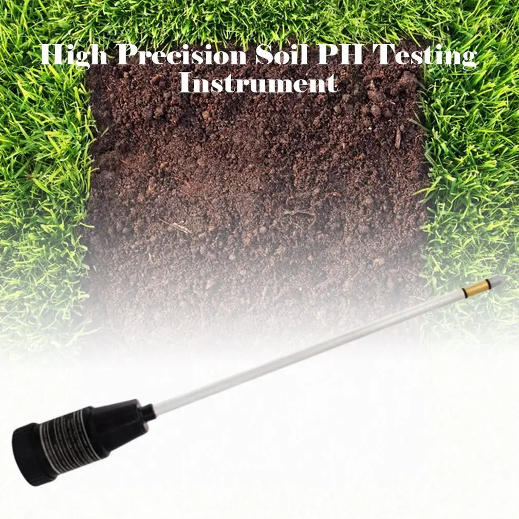 Высокоточный Измеритель кислотности почвы рН метр для измеритель влажности Ec