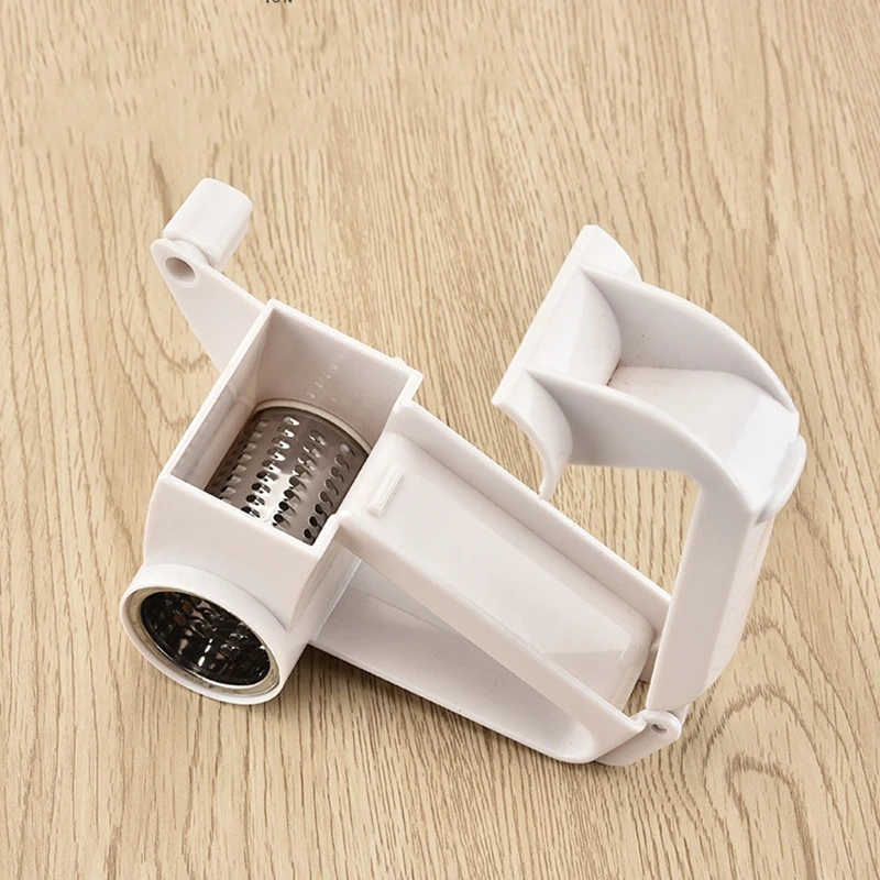 Вращающийся сырный овощная Терка Veggie Chopper Mandoline Slicer измельчитель сыра с 3 лезвиями быстрее для картофеля моркови