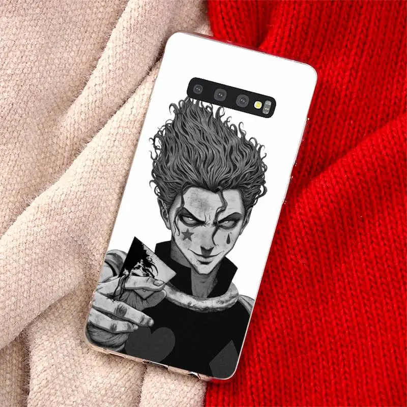 

Hisoka Anime Hunter X hunter Phone Case Transparent for Samsung A71 S9 10 20 HUAWEI p30 40 honor 10i 8x xiaomi note 8 Pro 10t 11