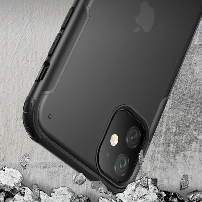 Защитные чехлы для телефонов iPhone X XS Max XR 11 Pro чехол Funda Coque противоударные панцири