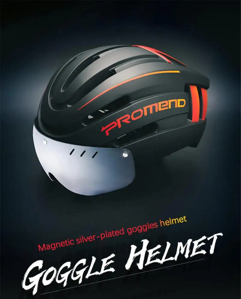 

Bicycle Helmet LED Light Rechargeable Intergrally-molded Helmet Women Men Lightweight Breathable In-mold Bicycle Safety Cap