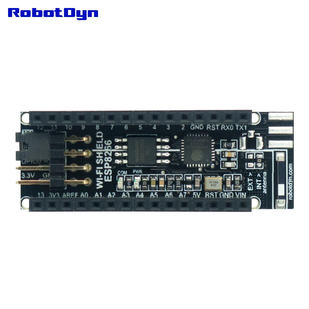 RobotDyn Nano V3 Wi Fi щит ESP8266 32Мб (4 Мбайт) флэш памяти Внутренняя антенна совместим с Arduino