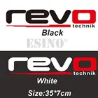 Стайлинг автомобиля REVO Technik ПВХ 3D резьба наклейка водонепроницаемый корпус автомобиля бампер стекло декоративные стикеры узор винил