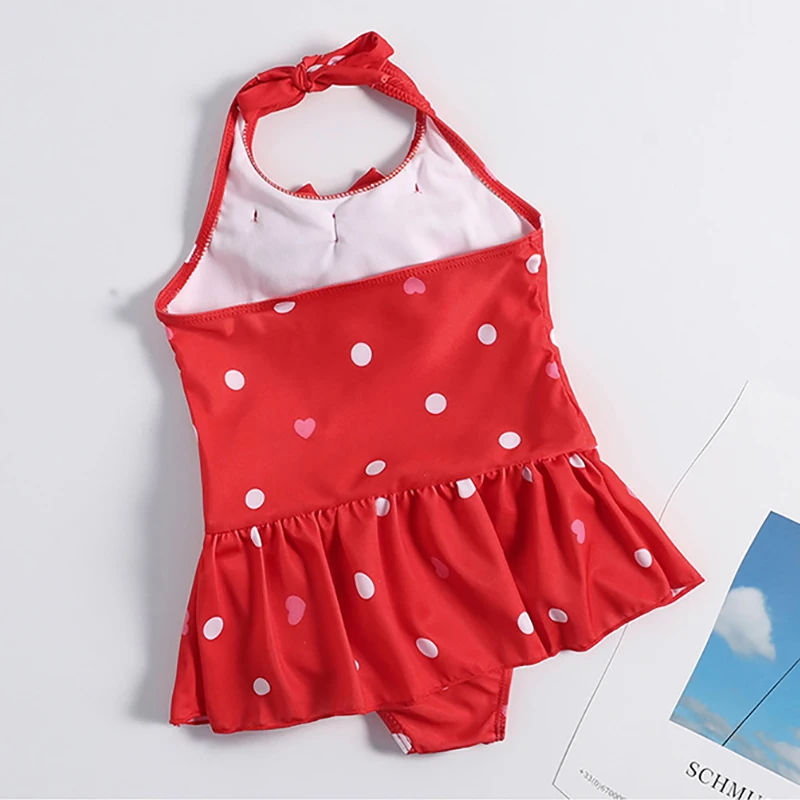 Купальный костюм для маленьких девочек юбка купальный цельный детей костюмы