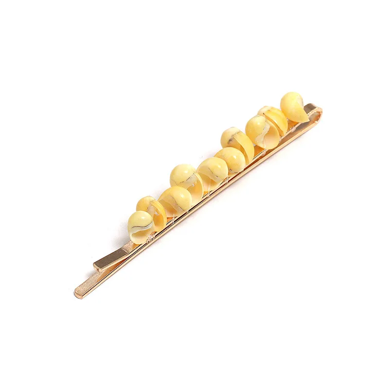 1 шт. модные заколки для волос в стиле знаменитостей из натуральной раковины