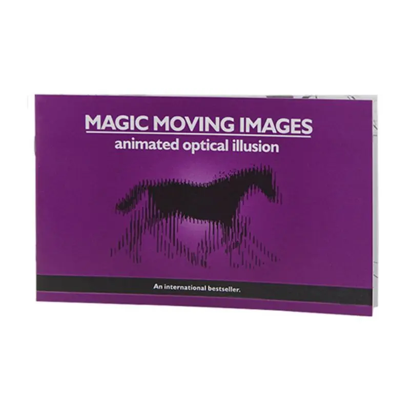 2020 New Thicker Version Magic Moving Images Books Tricks Props Toys Animated Optical Illusions Kids Gifts | Игрушки и хобби
